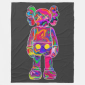 Couverture Polaire Psychedelic Kaw (Devant)
