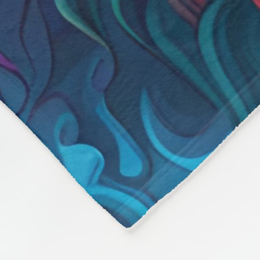 Couverture Polaire Psychédélique Sassy Kitten (Coin)