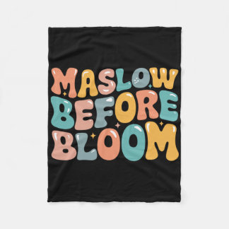 Couverture Polaire Psychologue Maslow Avant Bloom Spirate Clro Enseig