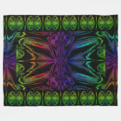 Couverture Polaire PSYKHE déesse des papillons 25 (Devant (Horizontal))