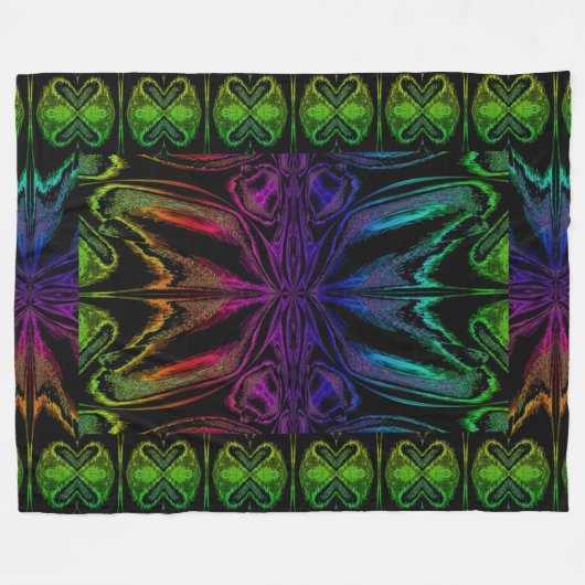 Couverture Polaire PSYKHE déesse des papillons 25 (Devant (Horizontal))