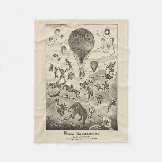 Couverture Polaire Publicité Française Pour Le Fabricant De Ballons (Devant)