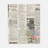 Couverture Polaire publicité vintage (Devant)