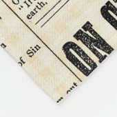 Couverture Polaire publicité vintage (Coin)