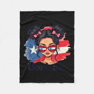 Couverture Polaire Puerto Rico Patrimoine hispanique Chignon désordon