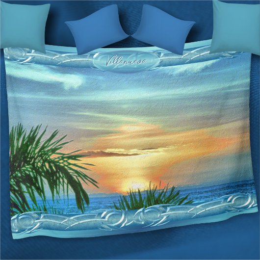 Couverture Polaire Puerto Sunset 1557