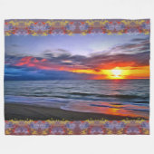 Couverture Polaire Puerto Sunset 1739 (Devant (Horizontal))