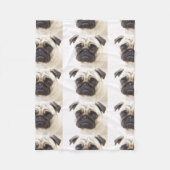 Couverture Polaire pug-7 (Devant)