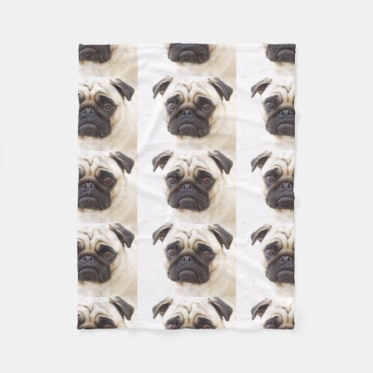 Couverture Polaire pug-7 (Devant)