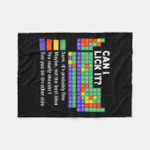 Couverture Polaire Puis-Je Lancer Le Tableau Périodique Des Éléments  (Devant (Horizontal))