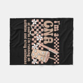 Couverture Polaire Puis-Je Pet Ce Chien Skeleton Cadeaux Halloween (Devant (Horizontal))