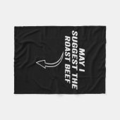 Couverture Polaire Puis-Je Suggérer Le Mème Drôle Du Boeuf Rôti (Devant (Horizontal))