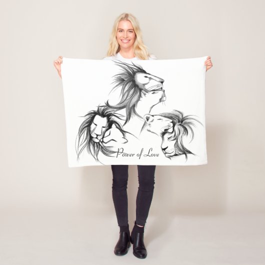 Couverture Polaire Puissance de l'amour (En situation)