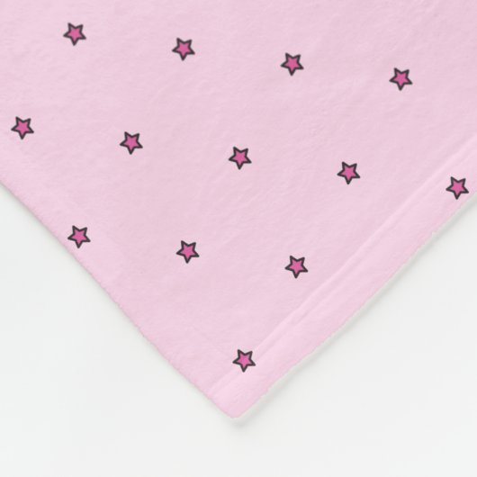Couverture Polaire Puissance rose (Coin)