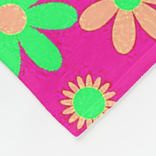 Couverture Polaire Puissance rose (Coin)