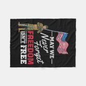 Couverture Polaire Puissions-nous jamais oublier que la liberté ne no (Devant (Horizontal))