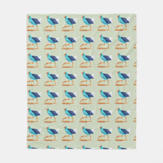 Couverture Polaire Pukeko (Devant)