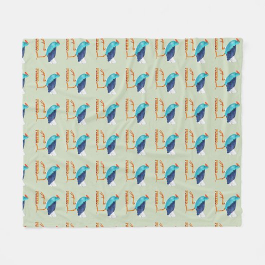 Couverture Polaire Pukeko (Devant (Horizontal))
