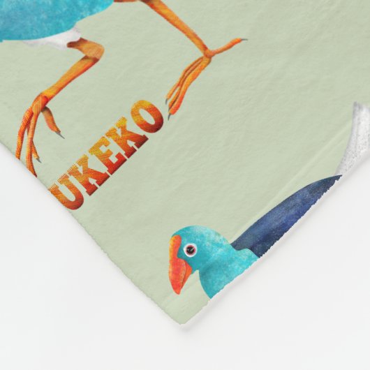 Couverture Polaire Pukeko (Coin)