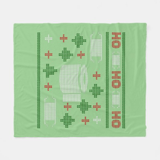 Couverture Polaire pull de noël 2020 (Devant (Horizontal))