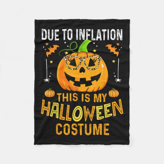Couverture Polaire Pumpkin Halloween Costume Men Women Funny Hallowee (Devant)