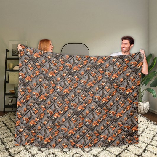 Couverture Polaire Punch Bébé Singe