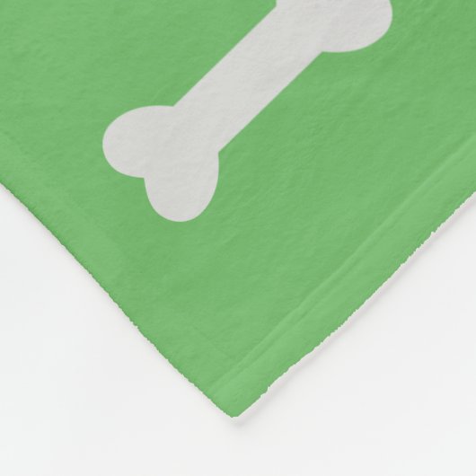 Couverture Polaire Puppy Chien Empreinte de patte Blanket Personnalis (Coin)