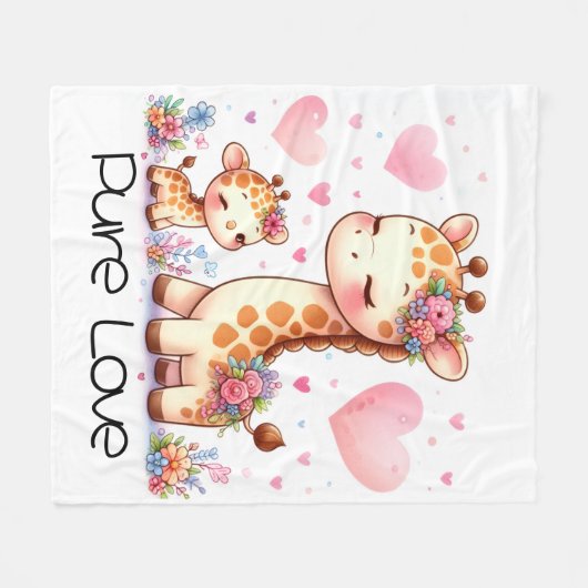Couverture Polaire Pure Love (Devant (Horizontal))