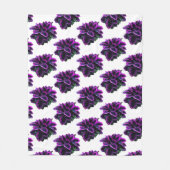 COUVERTURE POLAIRE PURPLE CALATHEA (Devant)