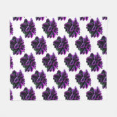 COUVERTURE POLAIRE PURPLE CALATHEA (Devant (Horizontal))