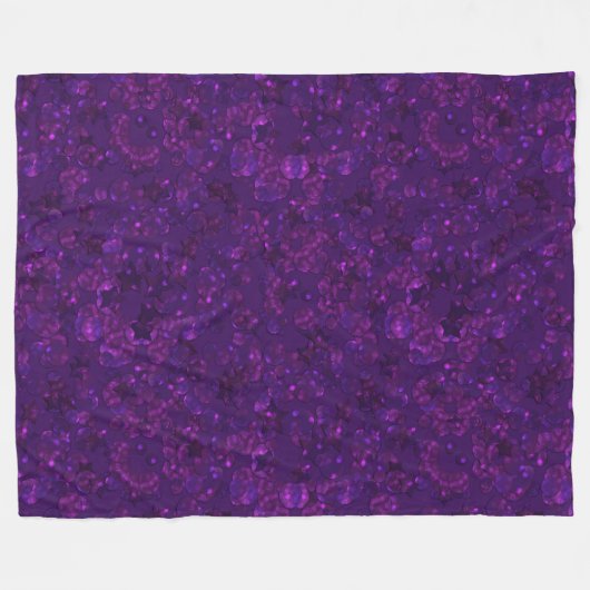 Couverture Polaire Purple confeti (Devant (Horizontal))