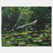 COUVERTURE POLAIRE PURPLE LOTUS (Devant (Horizontal))