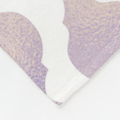 Couverture Polaire Purple Marocain Chic Joli Motif Glam (Coin)