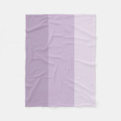 Couverture Polaire Purple Ombre rayé (Devant)