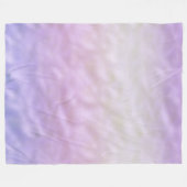 Couverture Polaire Purple Ombre Unicorn (Devant (Horizontal))