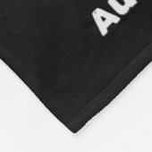 Couverture Polaire Puzzle Je Porte Du Bleu Pour Ma Sensibilisation su (Coin)