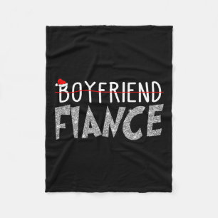 Couverture Polaire Pyjamas de Noël des Fiancés M
