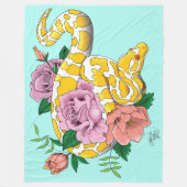 Couverture Polaire Python albino (Devant)