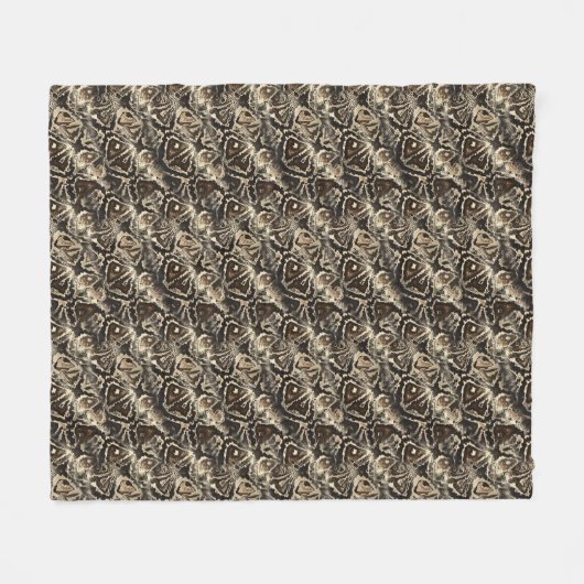Couverture Polaire Python Skin (Devant (Horizontal))