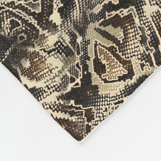 Couverture Polaire Python Skin (Coin)