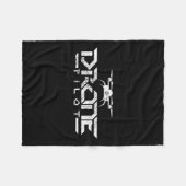 Couverture Polaire Quadcopter cadeau drone (Devant (Horizontal))