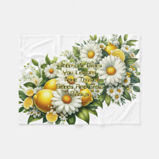 Couverture Polaire Quand la vie vous donne des citrons