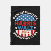 Couverture Polaire Quand Nous Combattons Nous Gagnons Nous Ne Reviend (Devant)