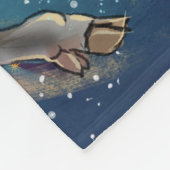 Couverture Polaire Quand Reindeer vole (Coin)