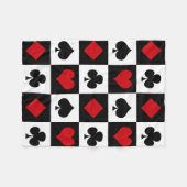 Couverture Polaire Quatre combinaisons de cartes (Devant (Horizontal))