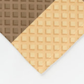 Couverture Polaire Quatre gaufrettes (Coin)