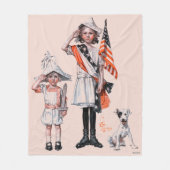 Couverture Polaire Quatre juillet (Devant)