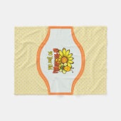 Couverture Polaire quatre-vingt-dixième anniversaire - incroyable à (Devant (Horizontal))