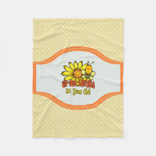 Couverture Polaire quatre-vingtième anniversaire - incroyable à 80