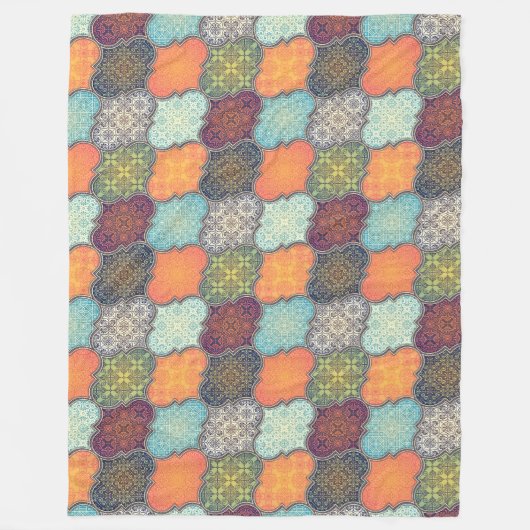 Couverture Polaire Quatrefoil (Devant)
